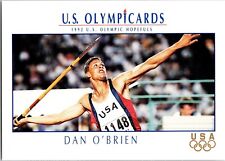 1992 Dan O’Brien 89 Impel US Olympicards Trading Card TC CC picture