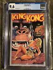 Fantagraphics King Kong #1 1991 CGC 9.6 NM+ Dave Stevens GGA Cover UNPRESSED 🔥 picture