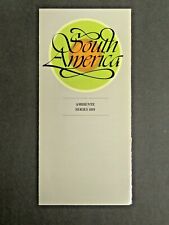 Vintage South America American Express Travel Brochure Ambiente Series 889 5404 picture