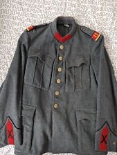 Original Swiss Military Artillery Uniform 1940's picture
