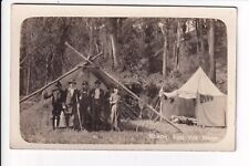 Australiana Camping in the Bush RPPC picture