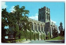 c1960's Cadet Chapel Exterior West Point New York NY Unposted Vintage Postcard picture