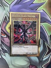 MGED-EN003 Red-Eyes Black Dragon Premium Gold 1st Edition Near Mint Condition Yu picture