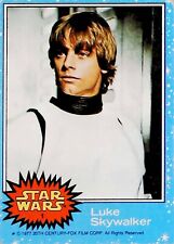 1977 Topps Star Wars Luke Skywalker #1 - Blue Series Rookie Card - Mark Hamill picture