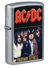 Zippo AC/DC Highway to Hell Street Chrome 49235 picture