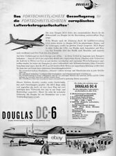 DOUGLAS AIRCRAFT 1947 DAS FORTSCHRITTLICHSTE FOR DDL-FAMA-PANAGRA GERMAN AD picture