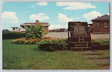 Lincoln Memorial Pennsylvania RR Station Alliance Ohio Chrome Postcard picture