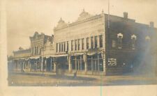 Postcard RPPC 1908  Kansas Yates Center National Bank occupation 23-11090 picture
