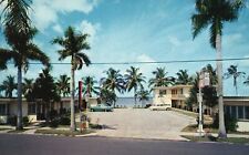 Postcard FL Fort Myers Florida River Court Posted Chrome Vintage PC G1261 picture