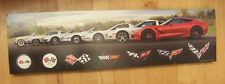 Evolution Corvette models C1 - C7 Chevrolet GM picture hang or tabletop FREE S&H picture