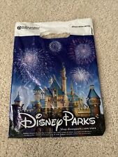 Disney Parks Small Plastic Bag Merchandise Rare Collectible Approx 9x12 picture