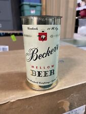 Becker's Mellow 11 OZ Flat Top Beer Can picture
