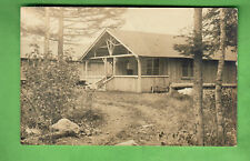 C. 1920 - LIMBERLOST CABIN - GENEVA - INDIANA -  RPPC AZO REAL PHOTO POSTCARD  picture