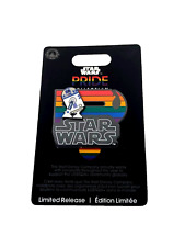 Disney Parks  Star Wars 2024 Rainbow  Gay Pride LGBTQ R2-D2 Slider LR Pin  *NEW* picture