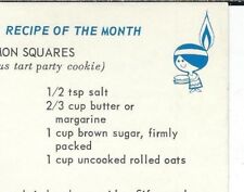 AU-174 Minnegasco Recipe Cards, Group of Thirteen 1959 Main, dessert, more picture