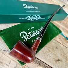 Peterson Churchwarden SMOOTH Dublin (D17) Fishtail Tobacco Pipe - New picture