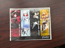RWBY Signed Print picture