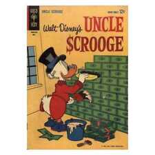 Uncle Scrooge #42  - 1953 series Dell comics VG+ Full description below [e/ picture