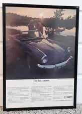 Framed original Classic Car Ad for the Triumph Spitfire Mark 3 from 1970 picture