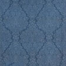 Thibaut Anna French Linen STERLING PAISLEY AW73025 Navy Blue  3.25+ yds, damask picture
