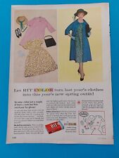 Rit Color - Rit Tints And Dyes - Clothing - Original 1959 Print Ad  picture