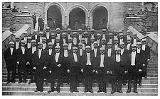 RPPC Swedish American Elite Choir Postcard 1910 Svensk Elitkoren Real Photo picture