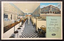 Walnut Cafe and Coffee Shop Hotel Luhrs Bldg Phoenix Arizona printed 1930 picture