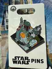 Disney Parks Star Wars Boba Fett Mandalorian Spotlight Open Edition Pin   **NEW* picture