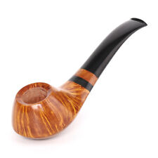 Freehand Briar Pipe Handcrafted Cumberland Stem Tobacco Pipe Smooth Finished picture