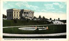 Vintage Postcard- Colorado Museum of Natural History, City Park,  Early 1900s picture