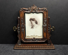 Early 1900's Antique Photo The J.A. Pfeifer & Co and Vintage Style Swivel Frame picture