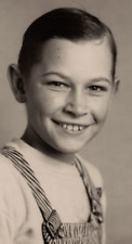 7C Photograph Portrait Boy 1950's picture