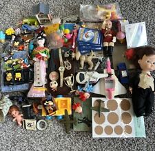 Junk Drawer Mixed 4 + Lb Lot Wholesale Flea Mrkt Toys Dolls MineCraft & Figures picture