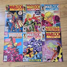WARLOCK and the INFINITY WATCH #1-6 (MARVEL COMICS 1991) VTG Lot of 6 STARLIN picture