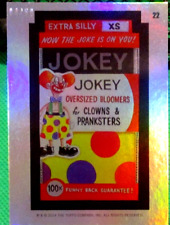 2024 Topps WACKY PACKAGES All New Series RAINBOW FOIL #22 JOKEY BLOOMERS 04/50 picture