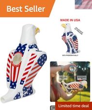 Red, White, Blue Eagle Beer Funnel - Unique Patriotic Gag Gift for All Occasions picture