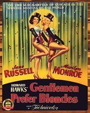 Gentlemen Prefer Blondes - 1953 - Metal Sign 11 x 14 picture