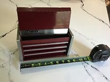 Snap-on RED Mini Micro Tool Box ~ Top Chest - KMC923A picture