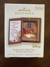 HALLMARK 2007 SURPRISED TO MEET YOU WINNIE THE POOH DISNEY ORNAMENT picture