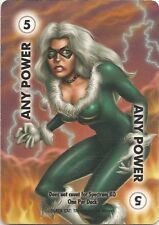 Marvel OVERPOWER ANY POWER 5 - Black Cat promo -5A 5 A picture