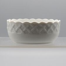 Vintage Limoges Basket Shaped Master Porcelain Salt Cellar France picture