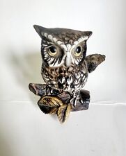 Vtg Homco Owl Figurine 5