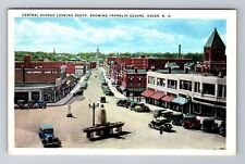 Dover NH-New Hampshire, Franklin Square, Antique Vintage Souvenir Postcard picture