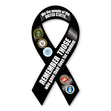 Remember Those Who Gave Their Lives Ribbon Magnet picture