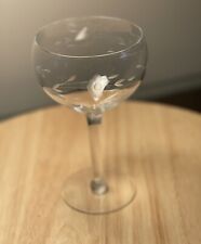 Princess House Heritage Crystal, Burgundy Stemware, #433, Handblown Wine Glass picture