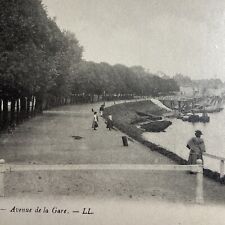 Postcard FRANCE Saint-Valery-sur-Somme Boardwalk Levy & Sons LL #21 1895-1908 picture