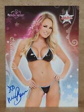 Michelle Baena Benchwarmer All Star Autograph & Kiss Card picture