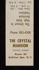 1960s The Crystal Mansion Utmost in High Style Boutique Fashions Ballston Spa NY picture