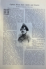 1891 Captain Mayne Reid Soldier and Novelist picture