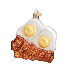 Old World Christmas Ornaments: Glass Blown Ornaments for Bacon And Eggs picture